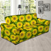 Sunflower Flower Print Sofa Cover-grizzshop