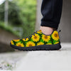 Sunflower Flower Print Women's Sneakers-grizzshop