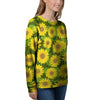 Sunflower Flower Print Women's Sweatshirt-grizzshop