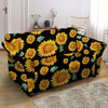 Sunflower Loveseat Cover-grizzshop