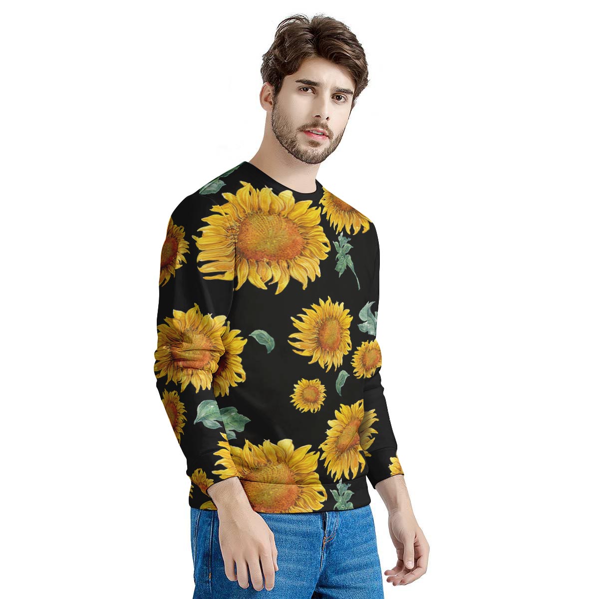 Sunflower Men's Sweatshirt-grizzshop