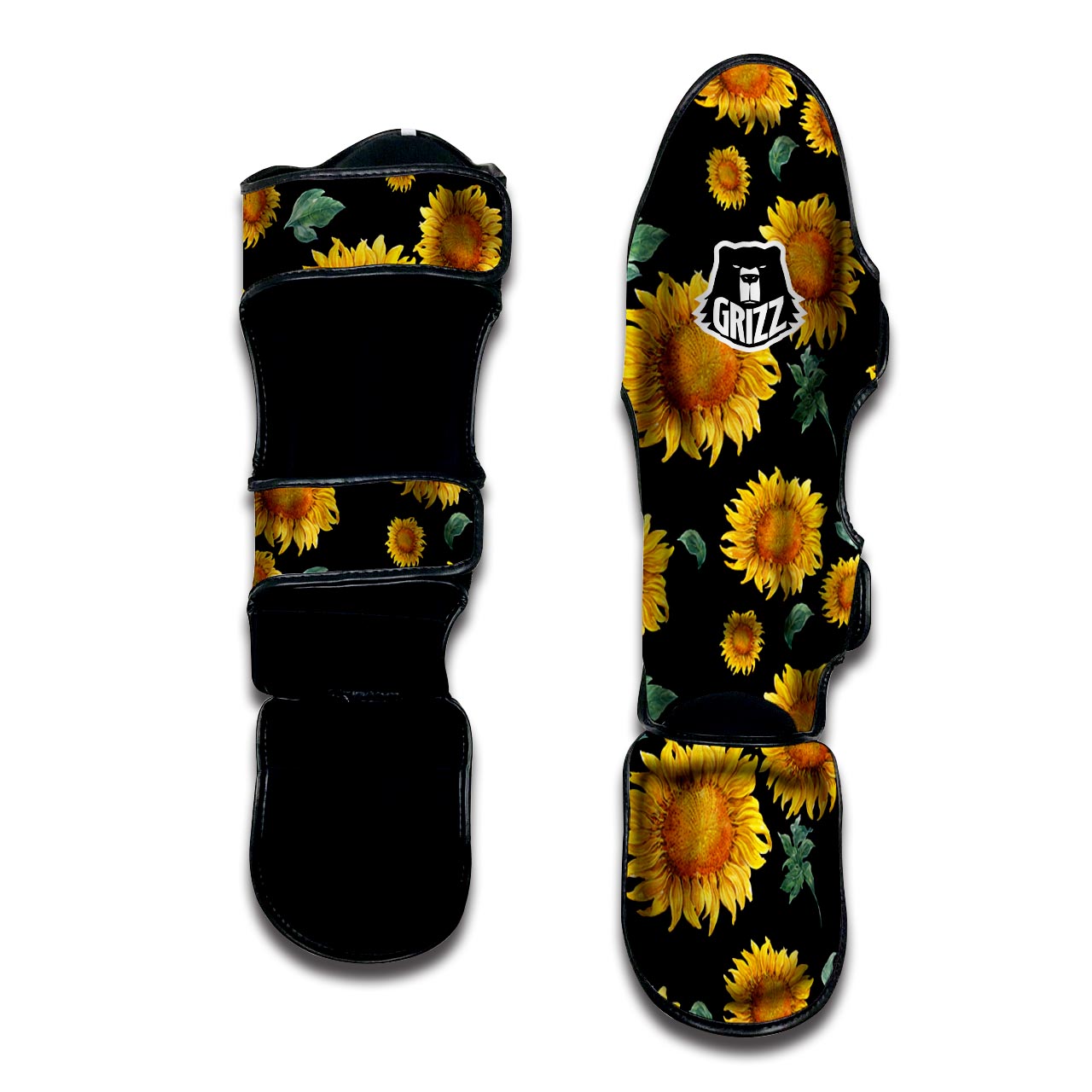 Sunflower Muay Thai Shin Guard-grizzshop