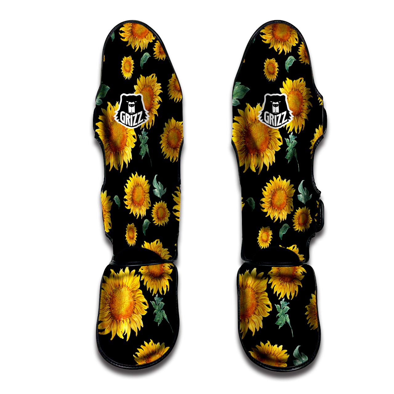 Sunflower Muay Thai Shin Guard-grizzshop