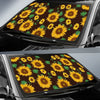 Sunflower Pattern Print Car Sun Shade-grizzshop