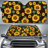 Sunflower Pattern Print Car Sun Shade-grizzshop