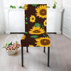 Sunflower Pattern Print Chair Cover-grizzshop