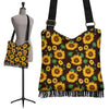 Sunflower Pattern Print Crossbody Bags-grizzshop