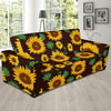 Sunflower Pattern Print Sofa Covers-grizzshop