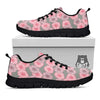 Sunflower Pink Print Pattern Black Sneaker-grizzshop