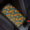 Sunflower Print Car Console Cover-grizzshop