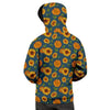 Sunflower Print Men's Hoodie-grizzshop