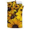 Load image into Gallery viewer, Sunflower Print Pattern Duvet Cover Bedding Set-grizzshop