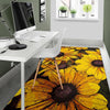 Sunflower Print Pattern Floor Mat-grizzshop