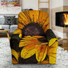 Sunflower Print Pattern Recliner Cover-grizzshop