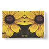 Sunflower Print Pattern Throw Blanket-grizzshop