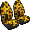Load image into Gallery viewer, Sunflower Print Pattern Universal Fit Car Seat Cover-grizzshop