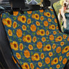 Sunflower Print Pet Car Seat Cover-grizzshop