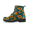 Sunflower Print Women's Boots-grizzshop