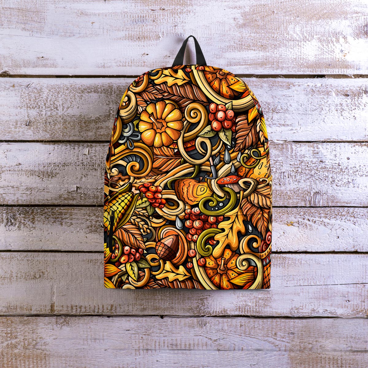 Sunflower Psychedelic Backpack-grizzshop