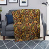 Sunflower Psychedelic Blanket-grizzshop