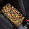 Sunflower Psychedelic Car Console Cover-grizzshop