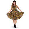 Sunflower Psychedelic Dress-grizzshop