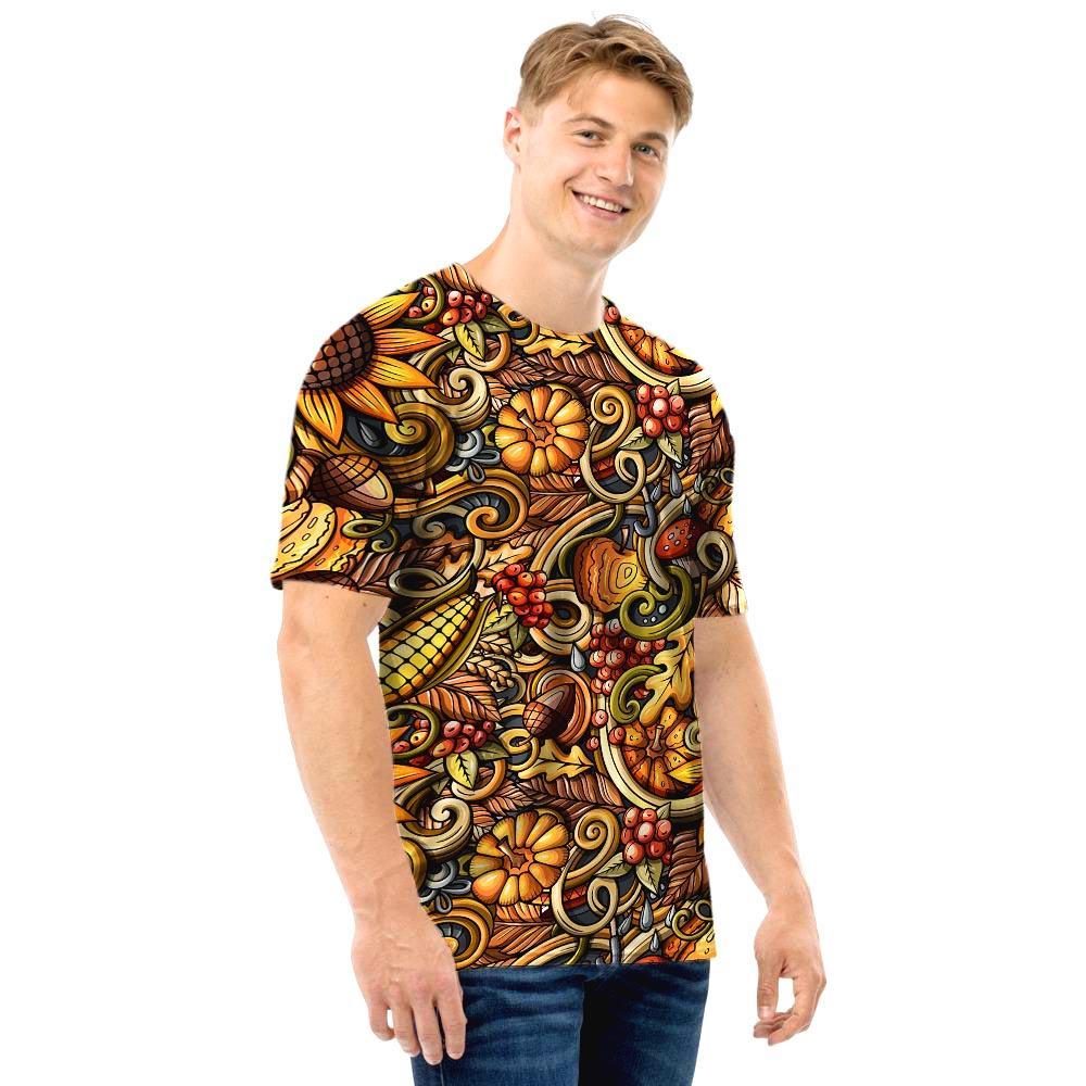 Sunflower Psychedelic Men T Shirt-grizzshop