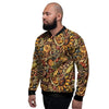 Sunflower Psychedelic Men's Bomber Jacket-grizzshop