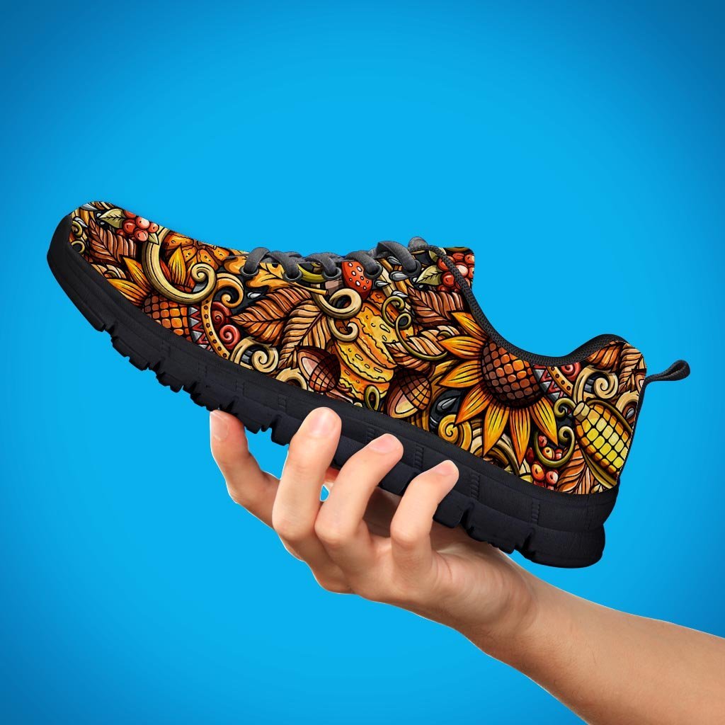 Sunflower Psychedelic Men's Sneakers-grizzshop