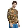 Sunflower Psychedelic Men's Sweatshirt-grizzshop