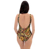 Sunflower Psychedelic One Piece Swimsuite-grizzshop