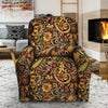 Sunflower Psychedelic Recliner Cover-grizzshop