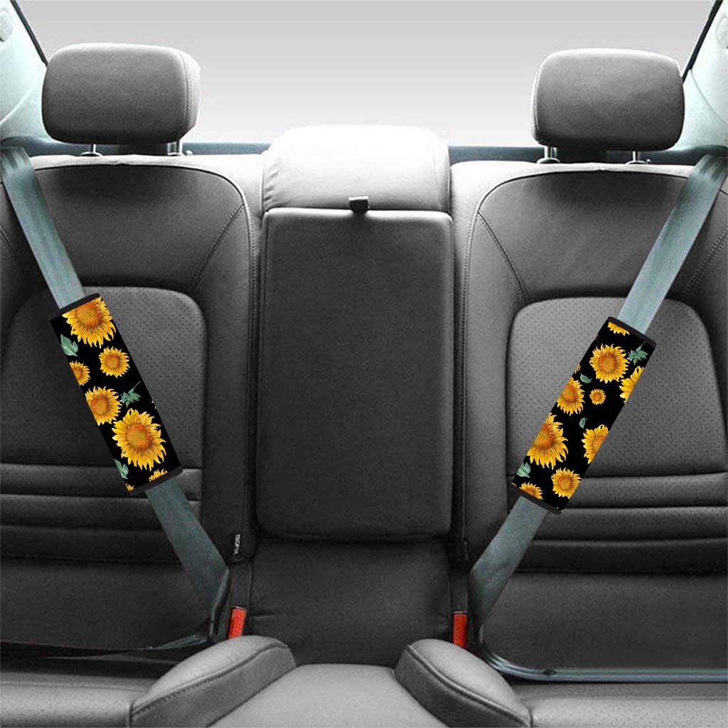 Sunflower Seat Belt Cover-grizzshop