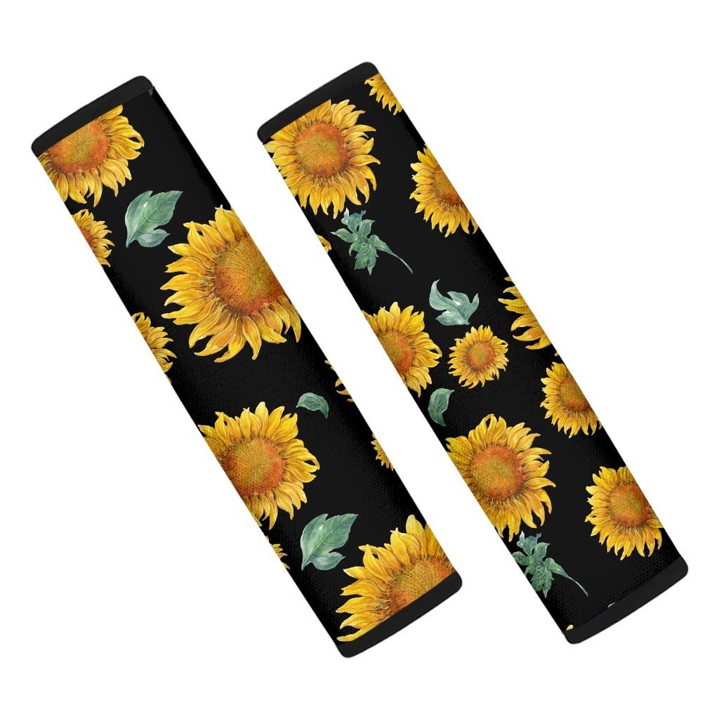 Sunflower Seat Belt Cover-grizzshop