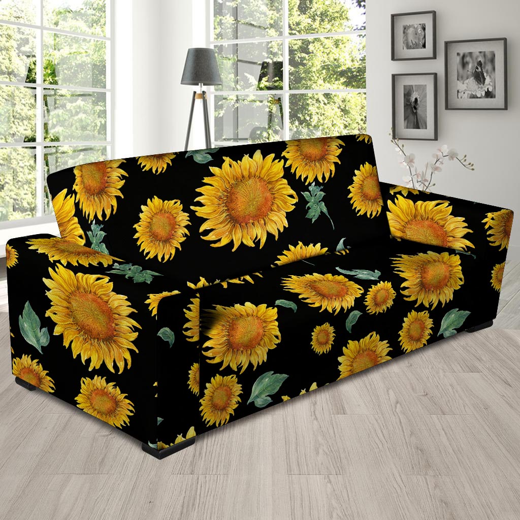 Sunflower Sofa Cover-grizzshop