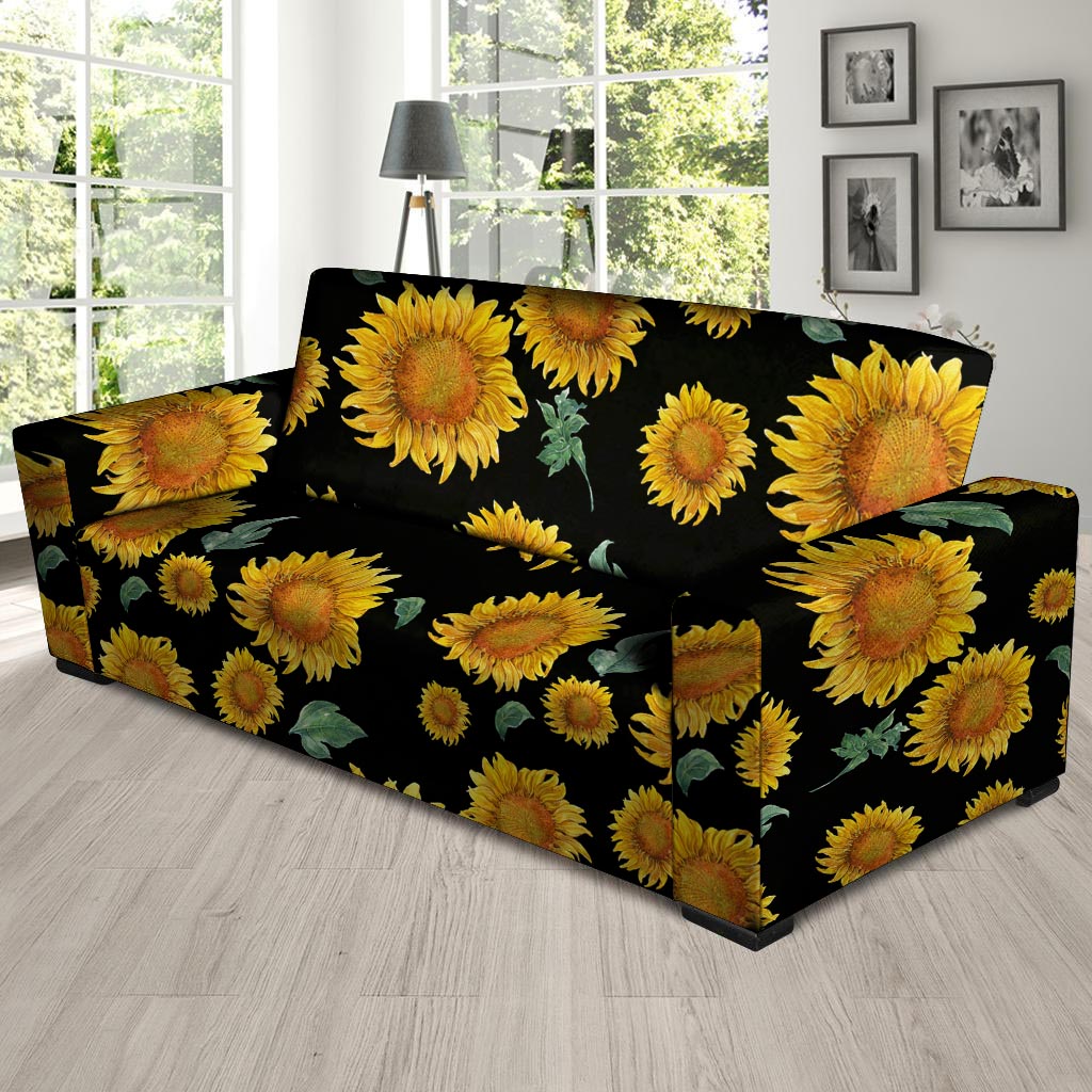 Sunflower Sofa Cover-grizzshop