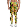 Sunflower With Bird And Butterfly Men's Leggings-grizzshop