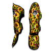 Sunflower With Bird And Butterfly Muay Thai Shin Guard-grizzshop