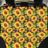 Sunflower With Bird And Butterfly Pet Car Seat Cover-grizzshop