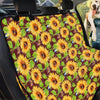 Sunflower With Bird And Butterfly Pet Car Seat Cover-grizzshop