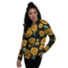 Sunflower Women's Bomber Jacket-grizzshop