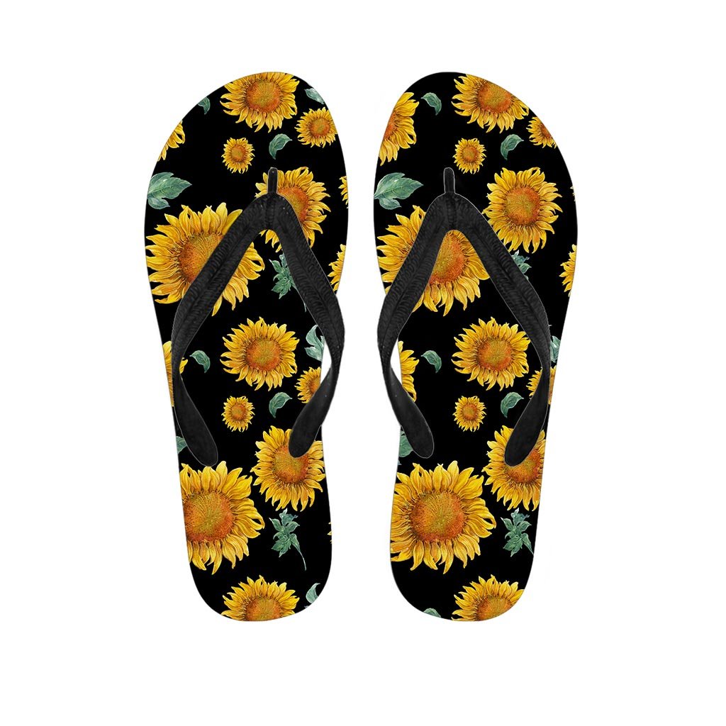 Sunflower Women's Flip Flops-grizzshop