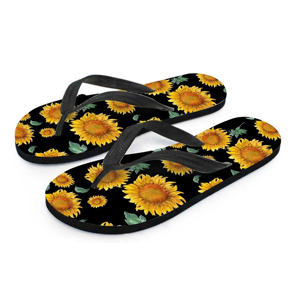 Sunflower Women's Flip Flops-grizzshop