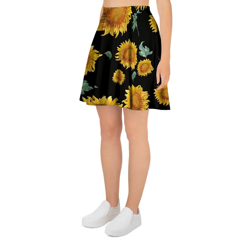 Sunflower Women's Skirt-grizzshop