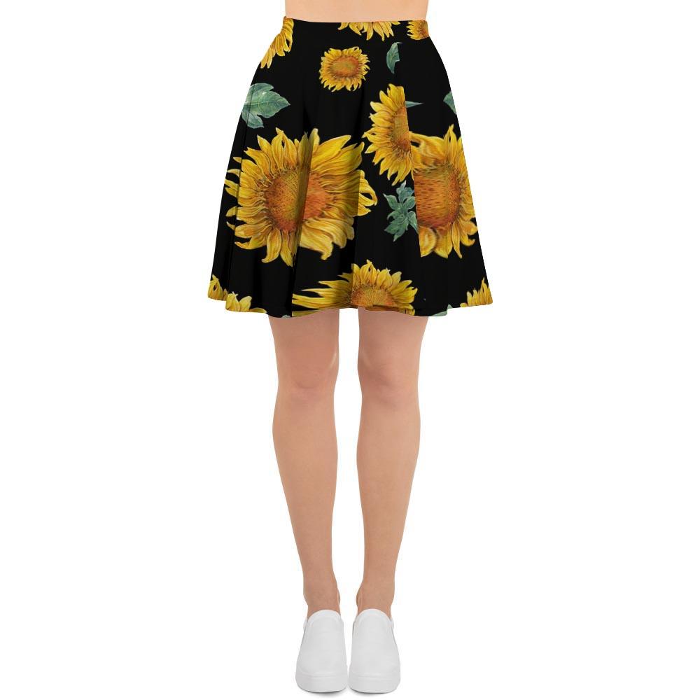 Sunflower Women's Skirt-grizzshop