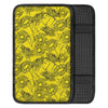 Sunflower Yellow Print Car Console Cover-grizzshop