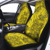 Sunflower Yellow Print Car Seat Covers-grizzshop