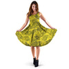 Sunflower Yellow Print Dress-grizzshop