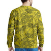 Sunflower Yellow Print Men's Sweatshirt-grizzshop