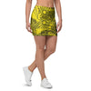 Sunflower Yellow Print Mini Skirt-grizzshop